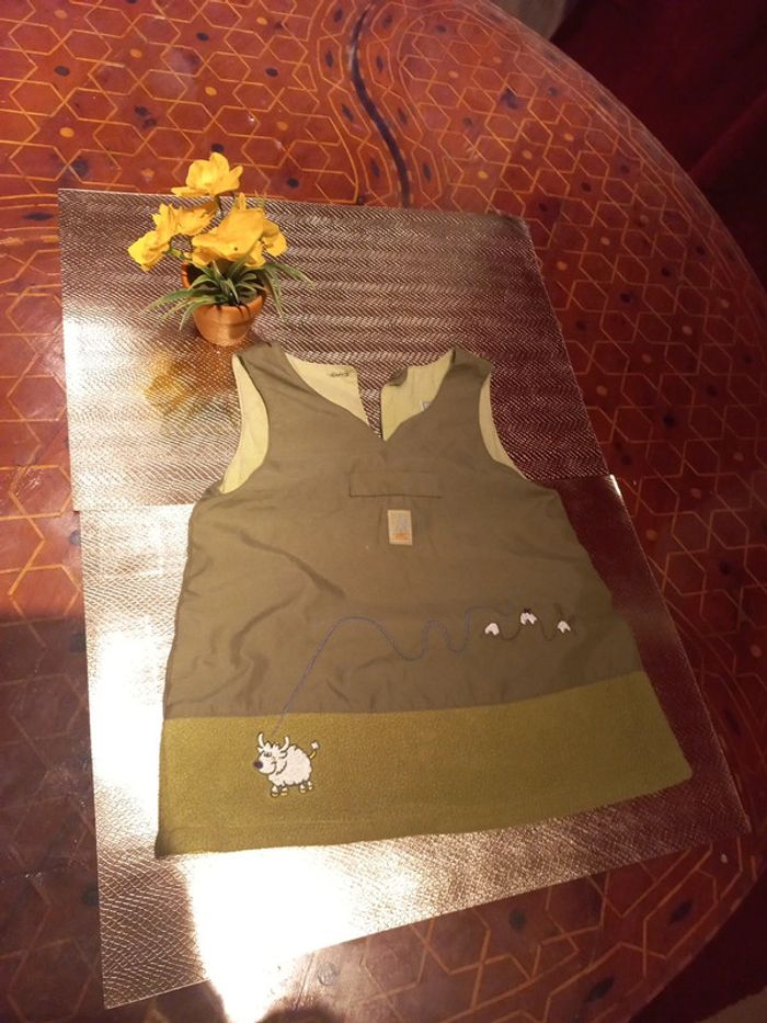 Robe kaki confortable et jolie - photo numéro 2