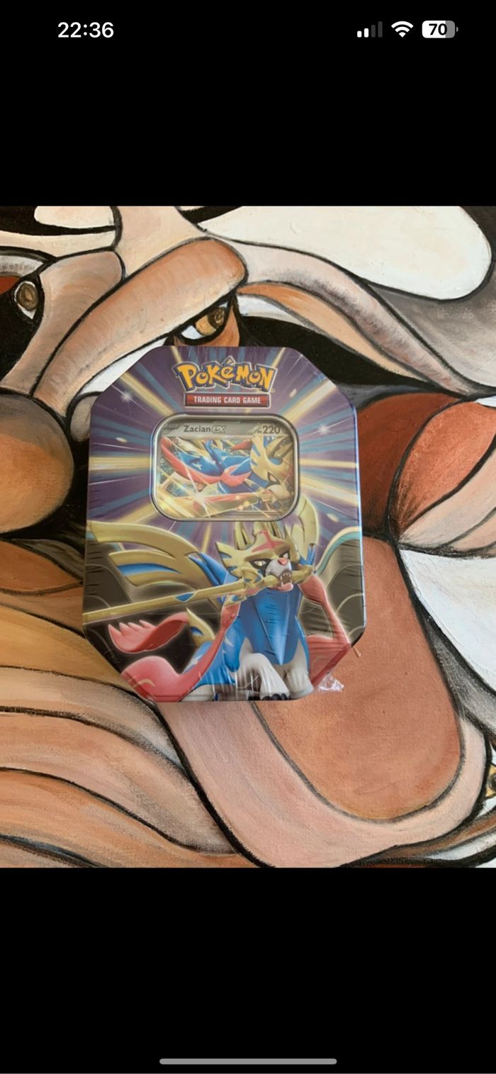 Pokebox Pokémon zacian ex .