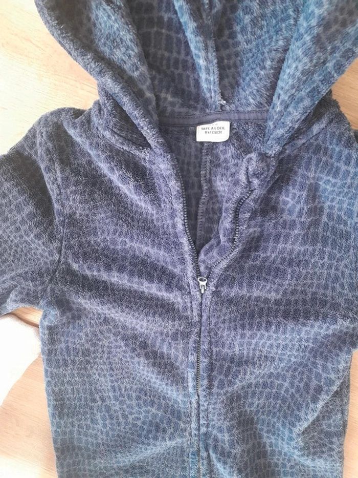 Sur Pyjama  chaud 1 piece dinosaure - photo numéro 3