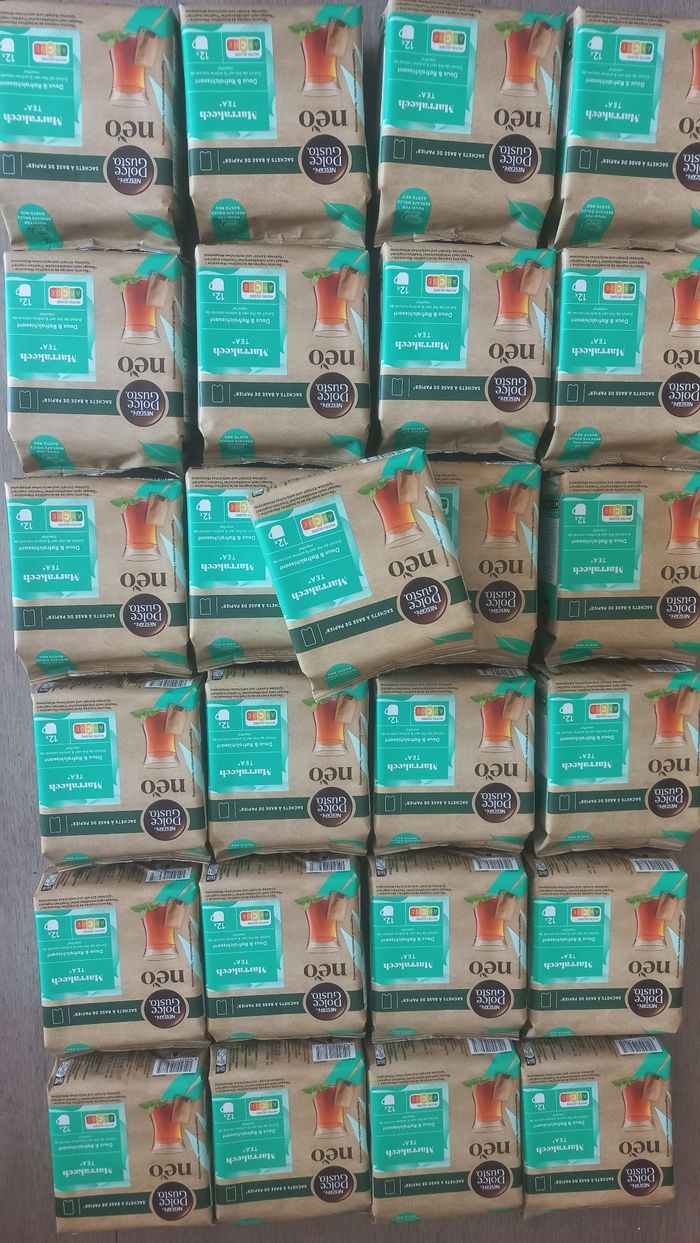 Marrakech tea dolce gusto néo (25 paquets)