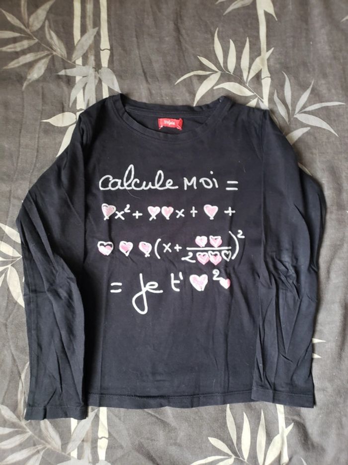 Lot 4 t-shirts manches longues taille 10 ans - photo numéro 2