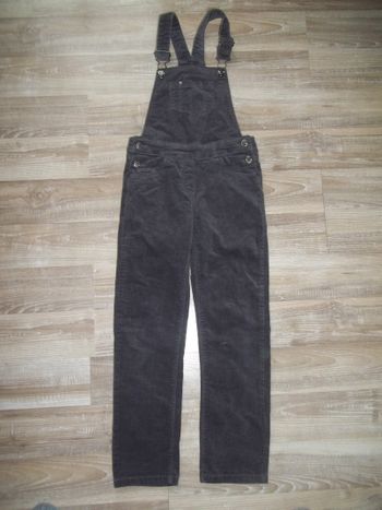 Salopette velours gris Orchestra(1) 6 ans