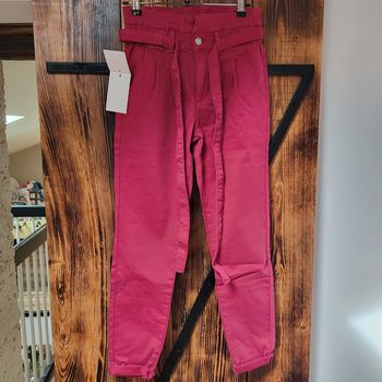 Pantalon paper bag