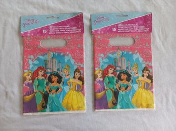 Petits sacs anniversaire "princesses" Disney