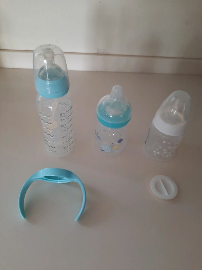 Lot de 3 biberons