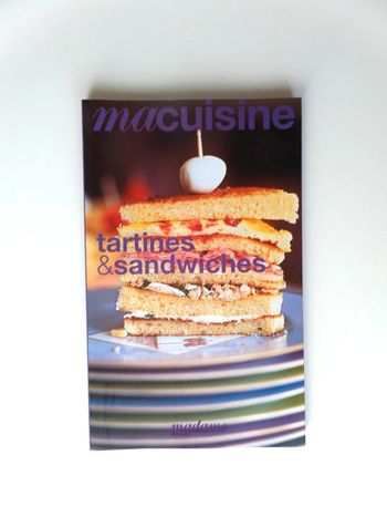 Livre Tartines et sandwiches