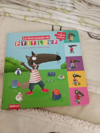 Livre puzzle p'tit loup