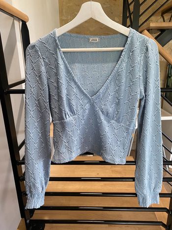 Top bleu