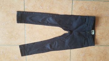 Jeans skinny à pression mixte noir 4 ans Kiabi