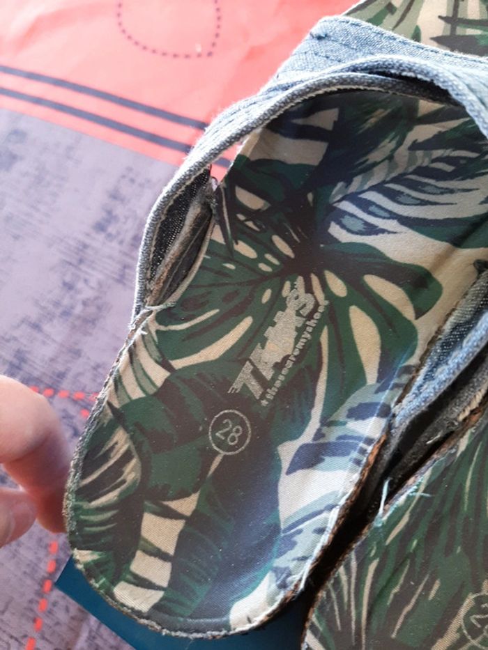 Claquette Jean taille 28 - photo numéro 4