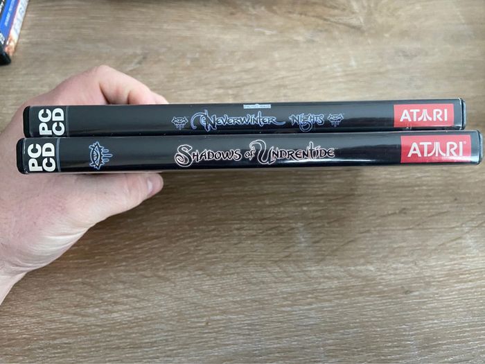 Lot de 2 jeux forgotten realms neverwinter nights pc vintage - photo numéro 4