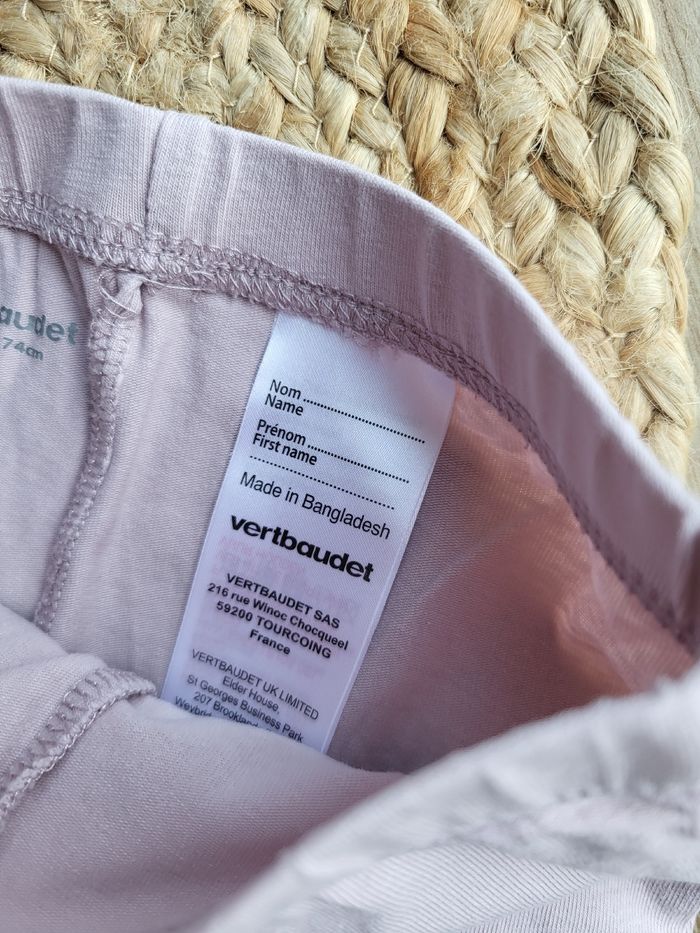 🍒Ensemble Tee-shirt manches longues + legging bébé fille 12 mois de plusieurs marques - photo numéro 2