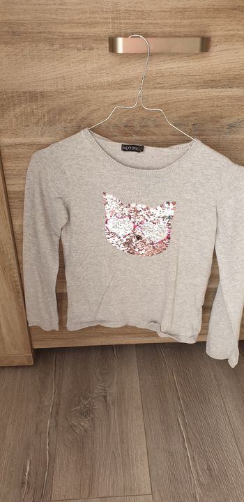 Pull paillettes