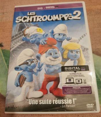 dvd les Schtroumpfs 2