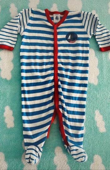 Pyjama bébé 100% coton petit bateau 3 mois