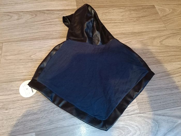 Poncho bi matière fille 3ans - photo numéro 4