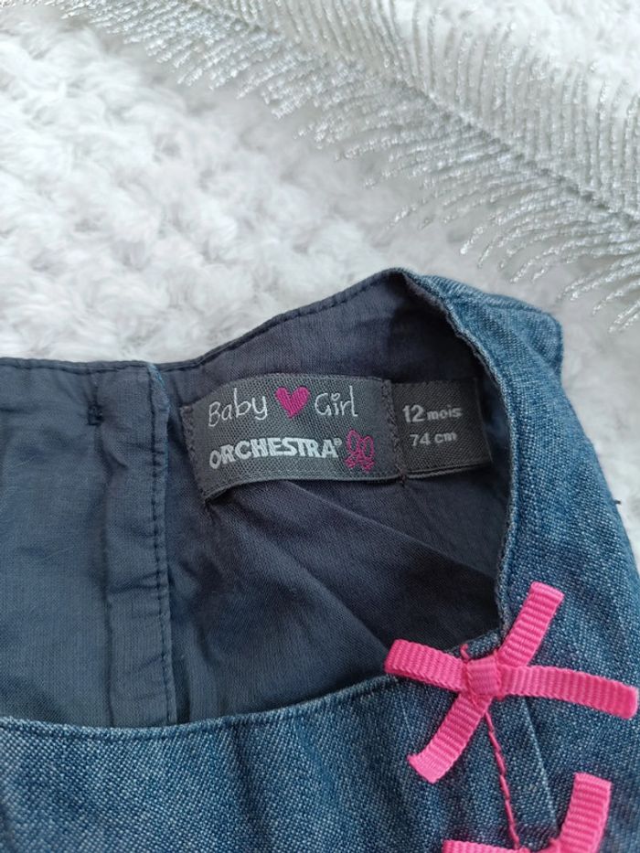 🔸Robe type Jean - Orchestra Baby Girl 12 Mois🔸 - photo numéro 6