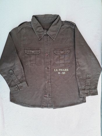 Chemise manches longues Le Phare de la Baleine 8 ans