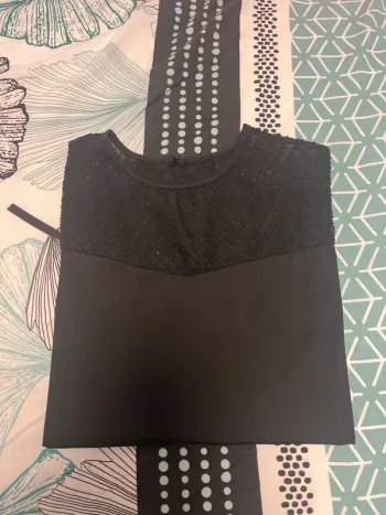 Top femme sans manche transparent XL shein curvy très bon état