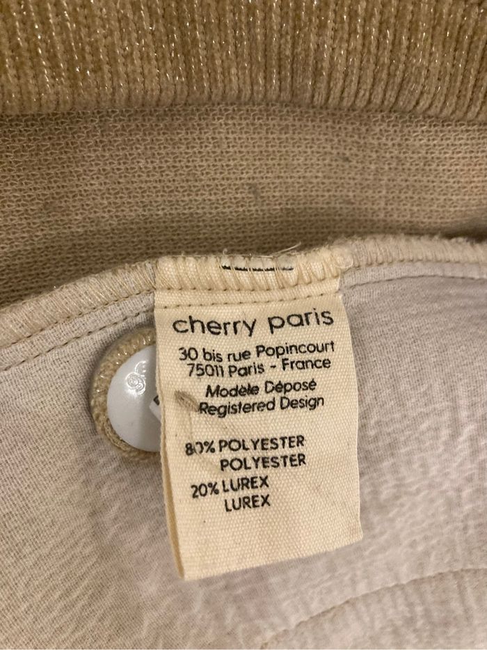 Veste Cherry Paris Beige - photo numéro 4