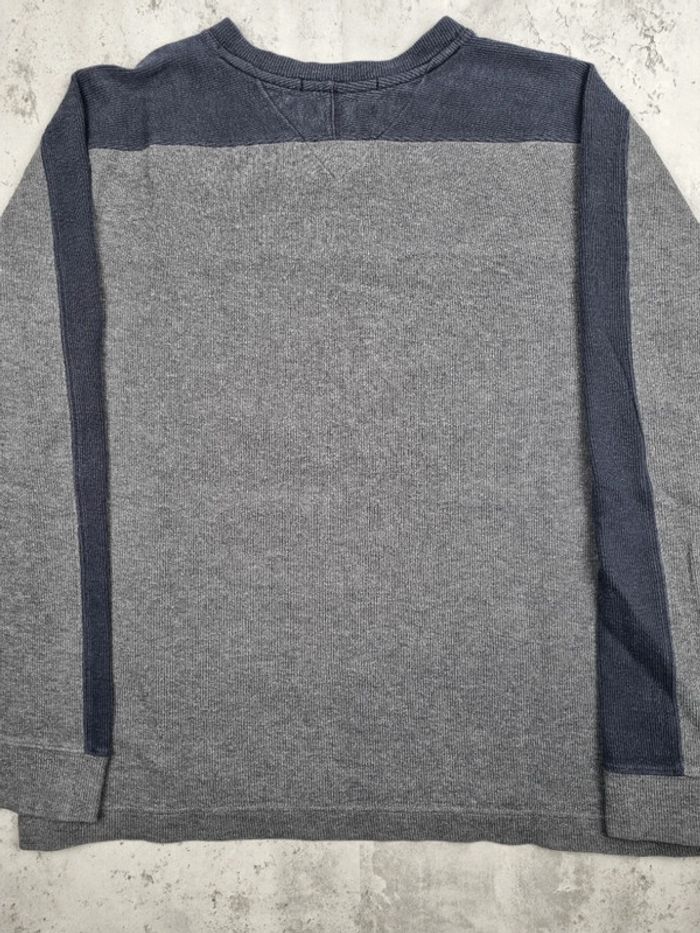Pull col V Tommy Hilfiger gris – Taille L Homme - photo numéro 4