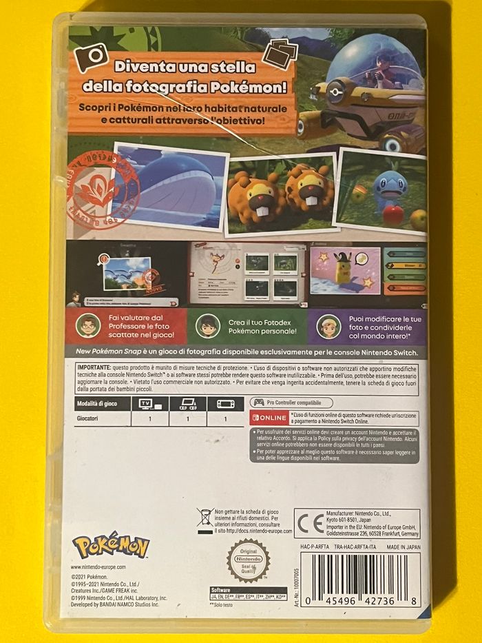 Jeu Switch - Pokémon Snap - photo numéro 3