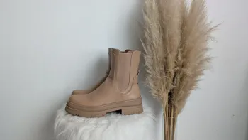 Bottines camel