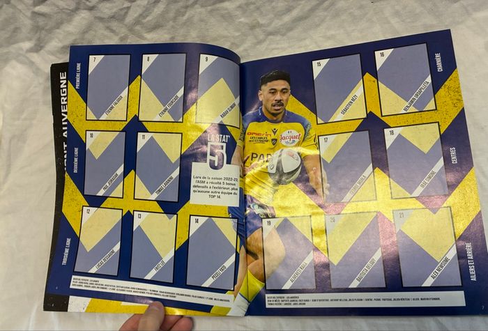 Kit Panini stickers Rugby Top 14 2023/2024 🏉 - photo numéro 6