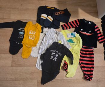 Lot 10 pièces bébé garçon 