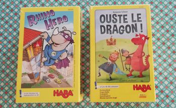 Haba rhino héros + ouste le dragon