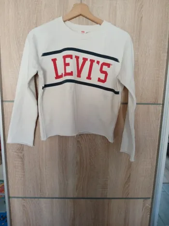 Sweat levis bLanc S