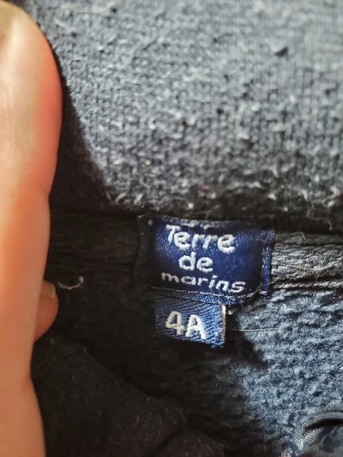 Veste zippée Terre de marins 4 ans - photo numéro 3