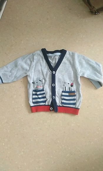 Gilet enfants 3-6mois      1