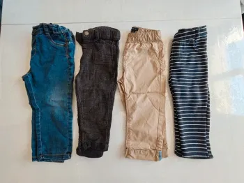 Lot pantalons 18 mois