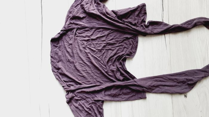 Vêtement femme gilet court violet Colline taille 36 - photo numéro 2