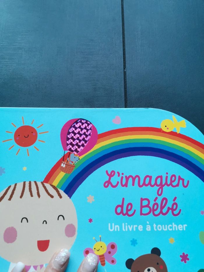 Imagier de bébé un livre à toucher neuf - photo numéro 3
