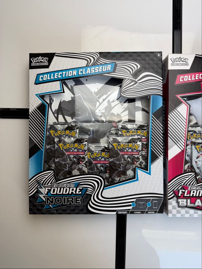 Coffret Classeur EV10.5 Foudre Noire Flamme Blanche - photo numéro 3