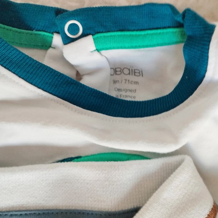 Polo+ t-shirt obaibi 71 thème lettres - photo numéro 3