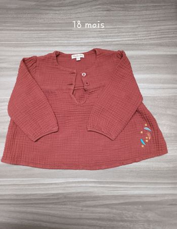 Chemise Moulin Roty T18mois