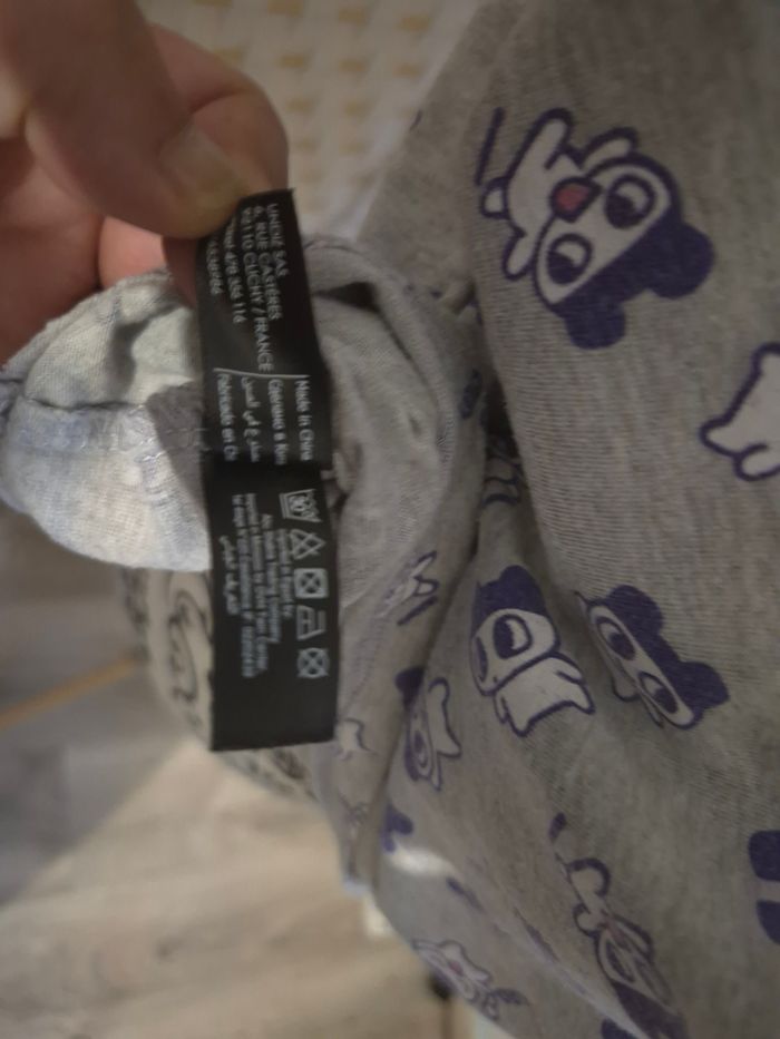 👾joli T-shirt Tamagotchi x Undiz gris chiné femme TM / 38 - photo numéro 10