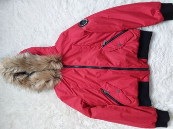 Doudoune Superdry rouge