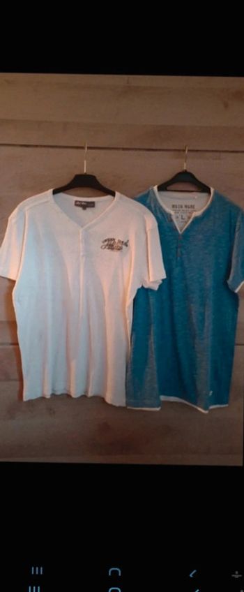 Lot de 2 tee-shirt homme Taille L cbk