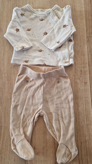 Ensemble bébé fille 1 mois