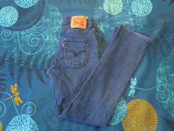 Jean femme Levi’s 511 coupe slim stretch Taille 36 W27 L29 Bleu (J253)