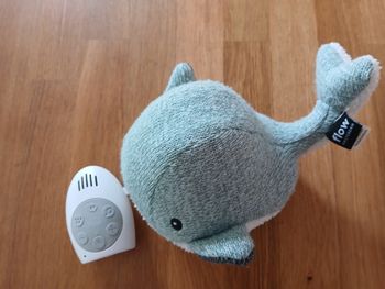 Peluche berceuse Flow baleine  bruits blancs