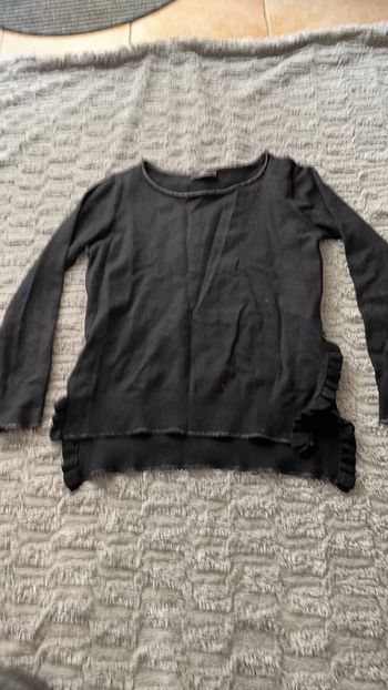 Pull noir Le temps des Cerises talle M