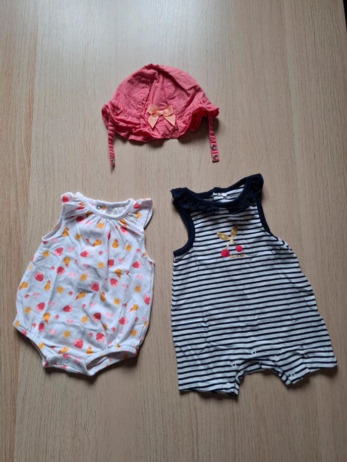 Lot été bébé fille