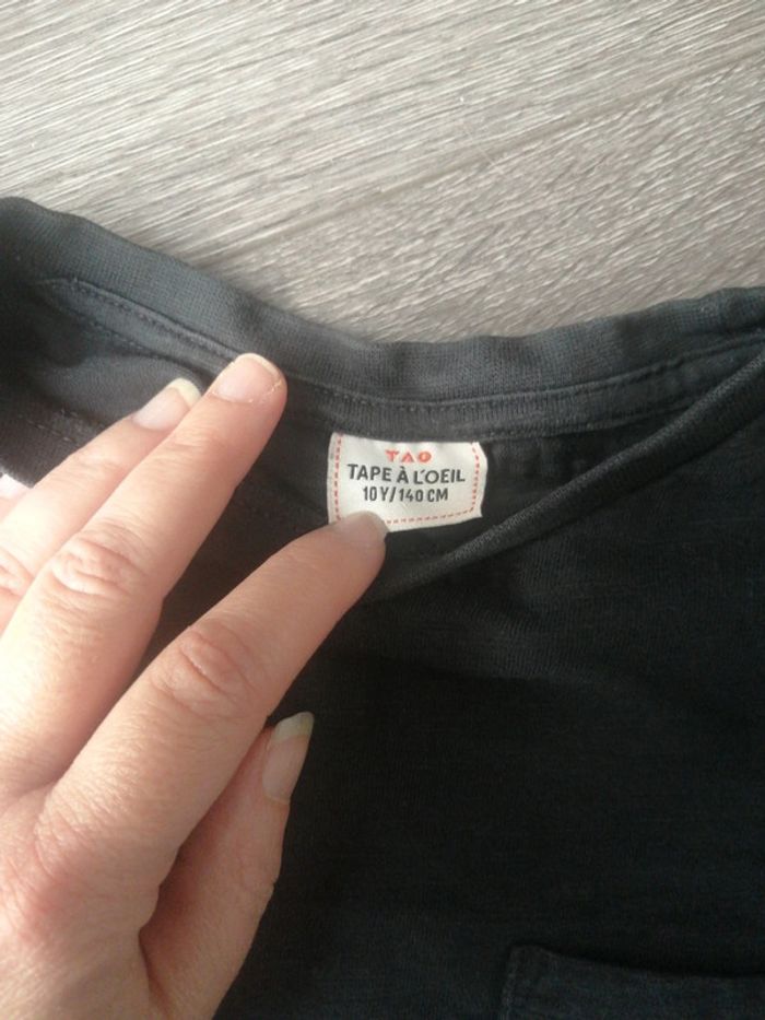 Tee shirt manche longue 10A - photo numéro 3