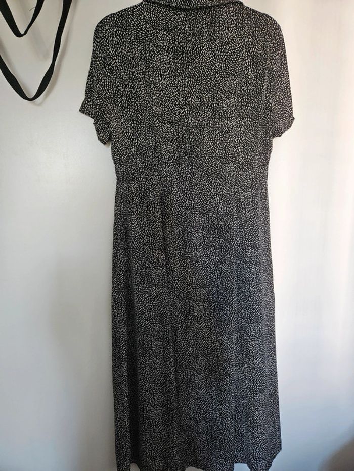 Robe chemise longue imprimé moucheté Drôle de Copine - photo numéro 9
