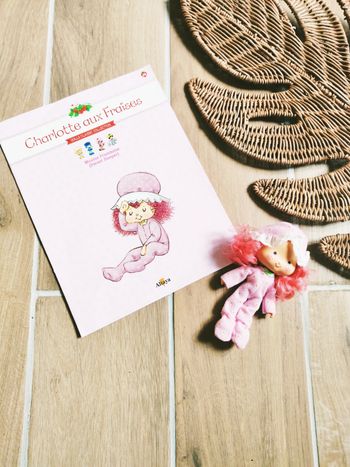 🍓Poupée Charlotte aux fraises n°48 Mousse framboise Sweet sleeper avec son livret fascicule Altaya